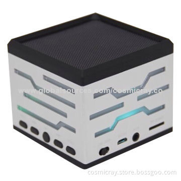 Bluetooth Speaker with ABS + Metal Net Materials